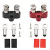 Kit de Bloco de Terminais de Carga Pesada com Terminal de Fio e Tubo Termoencolhível para Fiação Modificada de Motorhome Iate M8 Posto Único Posto Duplo
