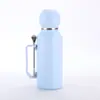 Taza de Fútbol Amazon Personalizada de Acero Inoxidable 304 con Popote, Taza Térmica de Gran Capacidad, Taza de Agua Portátil, Botella Termo