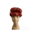 Anime Reina Roja Lucy peluca fábrica mayoreo tipo rojo vino cabello corto rizado peluca cosplay mujeres