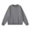 Comercio Exterior Transfronterizo Americano Pesado Tallas Grandes Hombre Felpa Verde Juvenil Cuello Redondo Sudadera Algodón Puro Moda Marca Gama Alta Personalizado