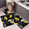 Alfombrilla Desechable para Cocina Estilo Vintage Simple para el Hogar Antideslizante Diatomeas Absorción de Aceite Barrera de Agua Entrada Baja Alfombrilla Suave