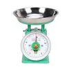 Balanza de Resorte de 2 kg Balanza Antigua Balanza Comercial de Plato Cocina Casera Disco Mecánico Balanza de Plataforma Pequeña