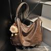 Bolsa de Viaje de Gran Capacidad para Mujer 2026 Nuevo Otoño/Invierno Mochila Vintage Nicho Versátil Bolso de Hombro Tote
