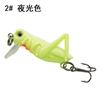 Mayorista del Fabricante Señuelo Biónico de Hierba de Gancho Simple y Doble, Minnow Luminoso Cebo Falso de Insecto, Señuelo Duro Flotante