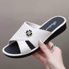Chanclas Casuales para Mujer de Fondo Hueco de Plástico Zapatos Elegantes y Cómodos para Mujer Chanclas de Cuña de Moda Venta al por Mayor