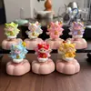 Dibujos Animados Populares de Vendedores Ambulantes Juguetes Giratorios de Resina Adornos para Escritorio para Aliviar el Estrés Juguetes Giratorios de Cerámica Lote Mixto Multicolor