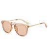 2024 Round Frame High-grade Light Luxury Sunglasses Simples Elegante Casual Style Sunglasses para Homens e Mulheres