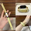 Adecuado para la Correa del Reloj Xiaomi Mi Band 11, Estilo Delgado Bloque de Color con Hebilla Doble, Correa de Repuesto de Cuero para Xiaomi 9/8 Nfc