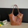 Bolso de Hombro Minimalista Transfronterizo para Mujer 2026 Nuevo Verano, Bolso de Axila, Bolso Tote de Mano, Versátil para el Viaje Diario, Color Sólido de Moda