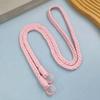 Cordón para teléfono móvil simple creativo cuerda tejida funda universal para teléfono móvil diagonal 120cm cordón para teléfono móvil para niñas se puede llevar