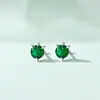 Pendientes de Garra de Dragón de Plata Pura S999 para Hombres y Mujeres, Pendientes de Plata de Pareja de Moda, Pendientes Personalizados para Piercing de Oreja