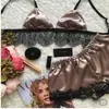 Conjunto de bragas de encaje de tentación de tres puntos de lencería sexy de Amazon de comercio exterior europeo y americano