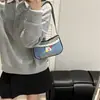 Bolso de Hombro Lindo Versátil Cuadros Pequeño Fresco Portátil Bolsa de Viaje Diseño de Nicho Gran Capacidad Casual Bolso de Axila para Mujer