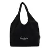 Bolso de Hombro de Pana de Gran Capacidad para Mujer Otoño e Invierno Estilo Nuevo Estilo Perezoso Gran Capacidad para Viajes Diarios a la Escuela