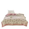 Colcha de algodón 100% grado A, adecuada para uso doméstico, amigable con la piel, tamaño matrimonial, para primavera y otoño, engrosada para abrigar, colcha de invierno, colcha fina para aire acondicionado, venta al por mayor