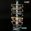 Soporte de exhibición de acrílico para gafas de cruce de fronteras, estante de almacenamiento para gafas de sol, estante de exhibición giratorio de múltiples capas, disponible para pedido personalizado