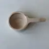 Cuchara de Madera Natural para Posos de Café, Cuchara Doméstica de Madera Maciza para Recoger Polvo, Cuchara de Madera para Granos y Té, Producto en Stock del Fabricante