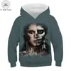 Venta directa de fábrica comercio exterior 2020 nuevo ropa infantil estampado digital cuello redondo con capucha suéter casual ropa infantil suéter con capucha