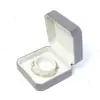 Caja octagonal de terciopelo para joyería, joyería de alta gama, jade, caja de almacenamiento para collares de diamantes, caja de joyería para empaque de anillos y pulseras