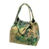 Nueva Bolsa de Almacenamiento para Juego de Té de Viaje al Aire Libre Estilo Chino, Bolsa de Almacenamiento de Tela para una Tetera y Dos Tazas, Bolsa de Almacenamiento de Brocado de Nube, Caja de Almacenamiento de Tetera Portátil