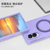 Capa para Celular Samsung Z Fold8Ultra Aplicável em Fronteiras com Suporte Magnético Giratório 360 Graus Dobrável Desconto de 20% Capa de Celular Empilhável
