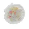 Copos de Nieve Mini Iridiscentes UV de 15 mm Hechos a Mano Accesorios para Joyería DIY al por Mayor en Stock para Suministro de Transmisiones en Vivo