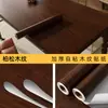 Pegatina Autoadhesiva de Madera Engrosada para Puerta de Madera Maciza, Muebles, Gabinete, Anti-quemaduras, Impermeable y a Prueba de Humedad, Película que Cambia de Color para Renovación del Hogar