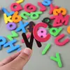 Pegatinas Magnéticas de Alfabeto para Niños Alfanuméricas en Inglés Pegatinas para Pizarra Blanca Pegatinas Magnéticas de Nevera de Eva Juguetes Educativos de Primera Infancia para Niños Magnéticas