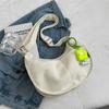 Bolsa de Lona de Grande Capacidade para Mulheres 2026 Nova Nicho Casual Esportiva Bolsa Bolinho Leve Versátil Bolsa Transversal para Estudante