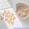 Colgante de Aleación Color Dorado Arena con Aceite Goteando para Atraer Riqueza, Buena Suerte, Seguro y Conserva el Color, Material para Pulsera DIY Hecha a Mano, Accesorios Pequeños