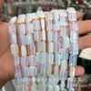 10X14 Piedra Natural Cristal Ágata Rectangular Plano Cuentas DIY Pulsera Collar Accesorios de Joyería Productos Semi-Terminados Venta al por Mayor