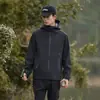 Chaqueta Softshell para Exteriores Niaojia para Hombre, Impermeable Sellada Térmicamente para Primavera, Ropa para Senderismo y Escalada en Montaña, Compra Grupal