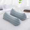 Almofada de Trigo Sarraceno Proteção da Coluna Cervical Auxílio para Dormir da Coluna Cervical Núcleo de Almofada para Dormir de Algodão Triangular Anti-Arco Tração Proteção do Pescoço