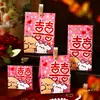 Caixa de Doces para Casamento Chinês, Bolsa de Doces de Casamento de Luxo, Caixa de Açúcar Mãos Livres, Caixa de Presente de Doces para Lembrança de Noivado