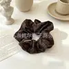 Goma para coleta de alta elasticidad estilo Hong Kong con estampado de cuadros y leopardo, Diadema para atar el cabello, Suministro al por mayor, Directo del fabricante