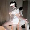 Lencería sexy uniforme de enfermera pura querer evitar quitarse la falda del pijama correa traje una generación de pelo