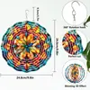 Amazon Sino dos Ventos Rotativo 3D Pendurado Decoração de Jardim Exterior Varanda de Casa Sino dos Ventos de PVC Ornamento Pendurado de Jardim