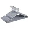 Cabide de metal revestido de plástico cabide antiderrapante suporte para secar roupas Cabides Cabide cabide para calças de boca larga fábrica atacado