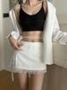 5522 # Feng Ice Feeling Round Breast Bra de Acero Delicado Transpirable con Ribete de Encaje Tirantes Finos Ropa Interior para Mujer