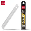 Cuchilla de utilidad Deli 2012/2012F (Plata) Hoja de Acero para Herramientas de Alto Carbono Sk5 de Tamaño Pequeño, Envío Directo de Una Pieza