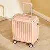 Estuche de Cabina Pequeño y Ligero Maleta Mini para Mujer 18 pulgadas Contraseña Maleta de Ruedas para Niños Ruedas Universales Se Puede Usar en Aviones