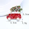 Série de Natal Daiyi Caixa de presente Papai Noel acessórios de liga DIY acessórios para cabelo roupa pulseira pingente pingente