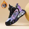 Zapatos para niños, zapatillas de baloncesto para niños, nuevos estilos de otoño e invierno, zapatillas para correr para niñas, zapatos de algodón cálidos con forro polar, zapatillas deportivas impermeables