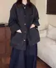 Jaqueta Casual de Trabalho Estilo Americano para Mulheres, Novo Modelo Primavera e Outono, Peça Versátil Solta com Múltiplos Bolsos, Jaqueta de Veludo Cotelê Tendência para Mulheres