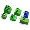 Terminal de tornillo PCB 128L3.81 paso 3.5 cobre protección ambiental retardante de llama 124 posición baja soldadura directa