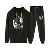 Espada vento lenda Berserk tamanho europeu comércio exterior impressão outono e inverno camisola masculina e feminina capuz hoodie