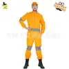 Disfraz de trabajador de mantenimiento para hombre adulto Halloween carnaval mascarada espectáculo de escenario COS traje de trabajador de mantenimiento