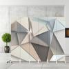 Pared Divisoria de Pantalla Gris Pura de Fábrica para Entrada de Aire Acondicionado de Oficina, Pantalla Plegable de Tela para Sala de Exposiciones, Específica para Oficina