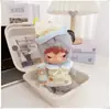 Solo ropa de muñeca: Colgante de muñeca de peluche de vinilo de la serie Hirono Road Log, abrigo y chaleco de muñeca Hirono
