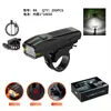 Luz y Bocina de Bicicleta Populares Integradas Luz Fuerte Faro para Montar de Noche Detección Inteligente de Luz Carga Faro para Montar de Noche en Montaña